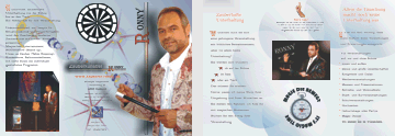 Flyer Zauberknstler Ronny